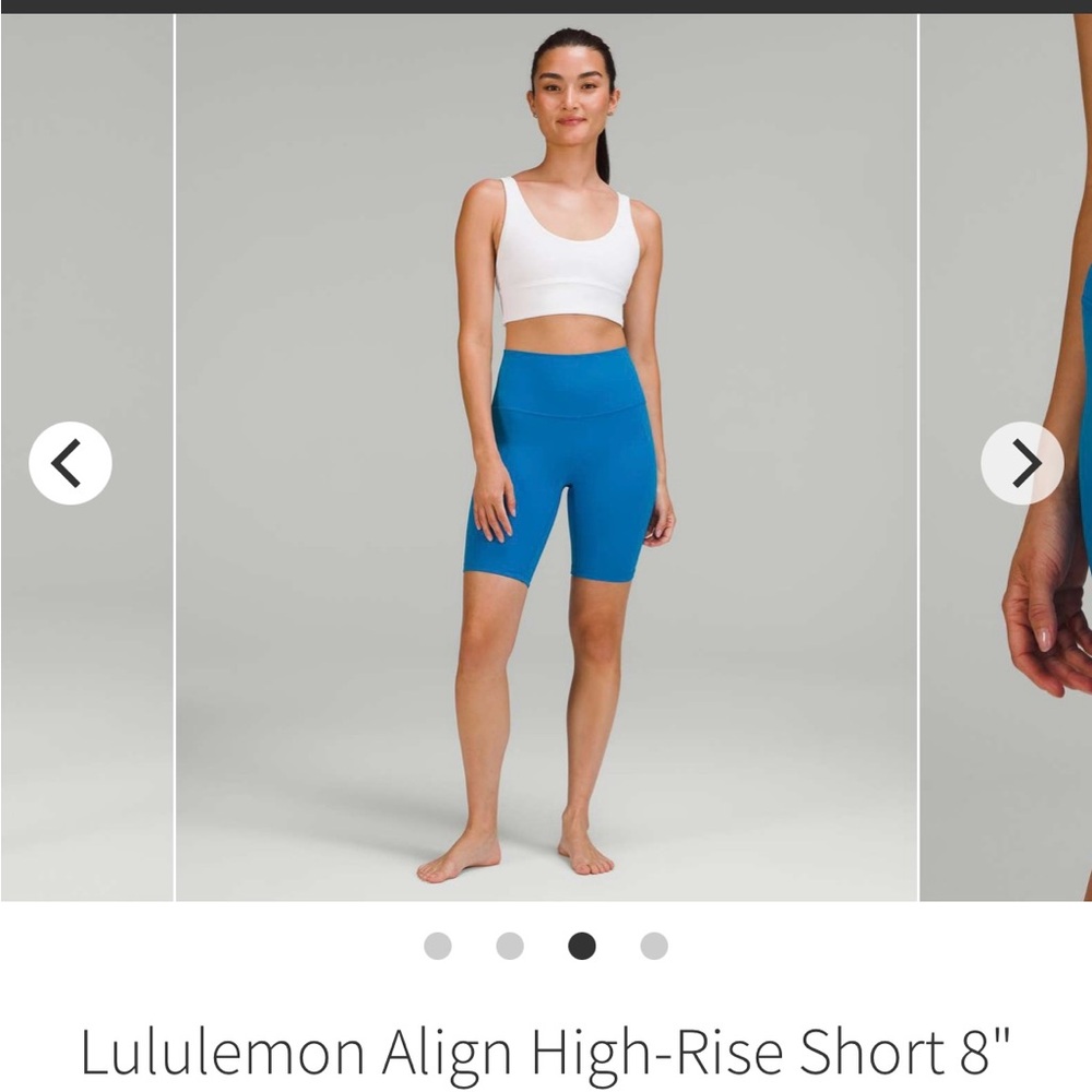 Lululemon Align High Rise Short 8”